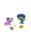 Littlest Pet Shop - dupla csomag (kaméleon-papagáj)