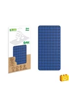 BiOBUDDi® BB-0017 | építőjáték alaplap nagy méretű kockákhoz - 100% kompatibilis minden más kedvelt márka nagy méretű kockáival | 8x16 bütyök sötétkék