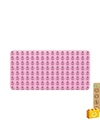 BiOBUDDi® BB-0017 | építőjáték alaplap nagy méretű kockákhoz - 100% kompatibilis minden más kedvelt márka nagy méretű kockáival | 8x16 bütyök világos rózsazsín