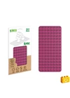 BiOBUDDi® BB-0017 | építőjáték alaplap nagy méretű kockákhoz - 100% kompatibilis minden más kedvelt márka nagy méretű kockáival | 8x16 bütyök fukszia