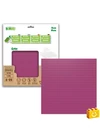BiOBUDDi® BB-0095 | építőjáték alaplap - 100% kompatibilis minden más kedvelt márkával | 32x32 bütyök fukszia