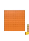 BiOBUDDi® BB-0095 | építőjáték alaplap - 100% kompatibilis minden más kedvelt márkával | 32x32 bütyök narancssárga