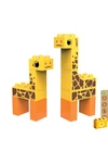 BiOBUDDi® BB-0103 | bio építőjáték | Sztyeppe - 2 az 1-ben zsiráf vagy jávorszarvas - 100% kompatibilis minden más kedvelt márkával