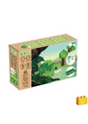 BiOBUDDi® BB-0104 | bio építőjáték | Mocsár - 2 az 1-ben teknős vagy csiga - 100% kompatibilis minden más kedvelt márkával