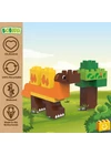 BiOBUDDi® BB-0186 | bio építőjáték | Stegosaurus - 100% kompatibilis minden más kedvelt márkával