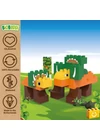 BiOBUDDi® BB-0188 | bio építőjáték | Triceratops - 100% kompatibilis minden más kedvelt márkával