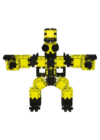CLICS - Smartmax - RoboRacer Box (sárga, fekete) - 2 az egyben