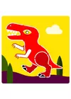 DJECO - Rajzsablonok - Dínók - Dinosaurs