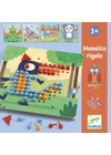 DJECO - Mosaico Rigolo - Pötyi Mozaik készlet - Vadállatok