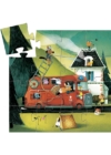 DJECO - The fire truck - Az tűzoltóautó - formadobozos mini puzzle