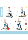 Chipolino All Ride 4 az 1-ben roller - piros