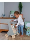 Pasztell szürke járássegítő fából Jabadabado