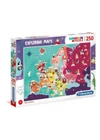 Clementoni - Hírességek Európában - 250 db-os ismeretterjesztő puzzle (CLE29061)