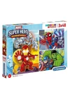 Clementoni - Marvel Szuperhősök - 3x48 db-os puzzle (CLE25248)