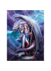 Clementoni - Anne Stokes Collection - Dragon Made - Sárkánymágus - 1000 db-os puzzle