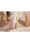 LITTLE DUTCH - Pure&Nature - fa, szivárvány abacus - pink