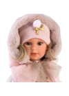 LLORENS - Lucia - kislány játékbaba divatos ruhában - 40 cm