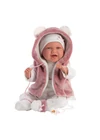 LLORENS - Mimi - csecsemő kislány játékbaba nevető funkcióval - 42 cm