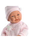 LLORENS - Sofia - csecsemő kislány játékbaba pizsamában - 45 cm