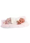 LLORENS - Reborn - limitált kiadású csecsemő kislány játékbaba párnával - 42 cm