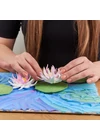 Sensory art - Gyurma művészet - Claude Monet - Tavirózsa