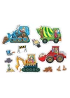 ORCHARD TOYS - Munkagépek puzzle (Big Wheels)