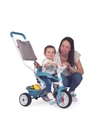 Smoby: Be Move Comfort szülőkaros tricikli - világos kék