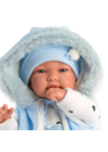 LLORENS - Tino - csecsemő kisfiú játékbaba síró funkcióval - 44 cm
