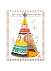 Djeco sátrak - Indiánsátor - Teepee