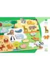 Formaillesztő, formaberakó - Állati formák - Puzzlo Animo 