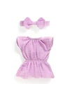 Játékbaba kiegészítő, babaruha - Ibolya - Outfit Violette