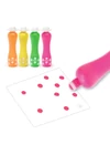 Marok filc készlet 4 fluoreszkáló színben - Pontozó színezés - Large dot markers