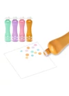 Marok filc készlet 4 gyöngyház színben - Pontozó színezés - Large dot markers