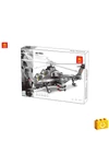 WANGE® 4002 - Katonai helikopter építőjáték - 100% kompatibilis minden más kedvelt márkával