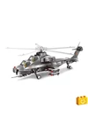 WANGE® 4002 - Katonai helikopter építőjáték - 100% kompatibilis minden más kedvelt márkával