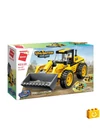 QMAN® 42110 - 3 az 1-ben Munkagépek építőjáték - 100% kompatibilis minden más kedvelt márkával