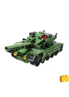 QMAN® 42112 - 3 az 1-ben Tank, harcigép, tankelhárító építőjáték - 100% kompatibilis minden más kedvelt márkával