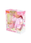 Polesie -Little Sweetie – Puha testű baba cumival és etetőkészlettel (28 cm)