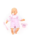 Polesie -Little Sweetie – Puha testű baba cumival és etetőkészlettel (28 cm)