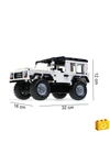 CaDA® C51004W - Távirányítós Off-road terepjáró - 100% technic-kompatibilis építőjáték