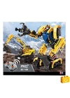 CaDA® C51026W - 2 az 1-ben robot & excavator - 100% technic-kompatibilis építőjáték