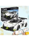 CaDA® C51083W - Távirányítós Fantasma versenyautó - 100% technic-kompatibilis építőjáték