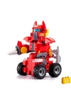 CaDA® C52009W - Ferman 2 az 1-ben robot vagy tűzoltóautó építőjáték - 100% kompatibilis minden más kedvelt márkával