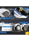 CaDA® C55029W - Mazda 787B versenyautó építőjáték - 100% kompatibilis minden más kedvelt márkával