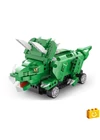 CaDA® C59002W - Dinoszaurusz világ - Távirányítós Triceratopsz - 100% technic-kompatibilis építőjáték