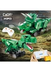 CaDA® C59002W - Dinoszaurusz világ - Távirányítós Triceratopsz - 100% technic-kompatibilis építőjáték