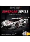 CaDA® C61053W - Távirányítós Helios Supercar - 100% technic-kompatibilis építőjáték
