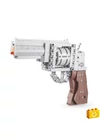CaDA® C81011W - Revolver Játékpisztoly - 100% technic-kompatibilis építőjáték