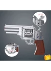 CaDA® C81011W - Revolver Játékpisztoly - 100% technic-kompatibilis építőjáték
