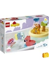 LEGO® DUPLO 10966 Vidám fürdetéshez: úszó állatos sziget